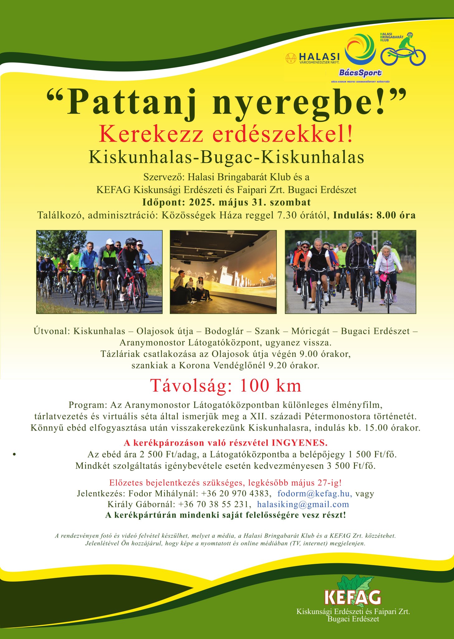 Bringázz velünk 2025. május 31-én!